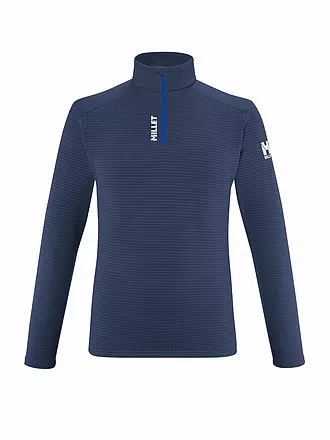 MILLET | Zipshirt da uomo Intense Fleece | dunkelblau